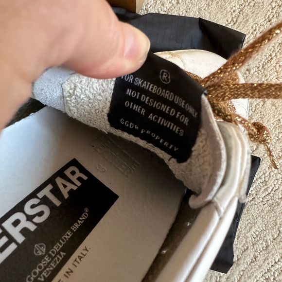 GUC: Golden Goose DB Superstar sneakers size 39 (US 9) - with box and dust bag - Picture 5 of 7